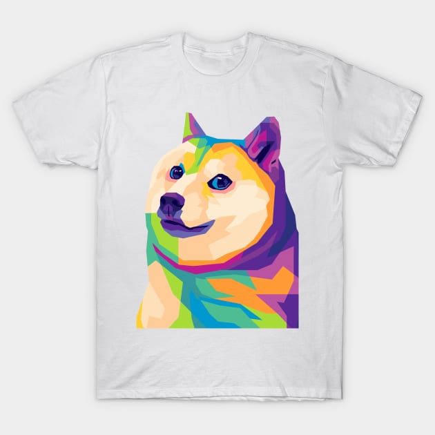 Doge Meme T-Shirt by Dafishop